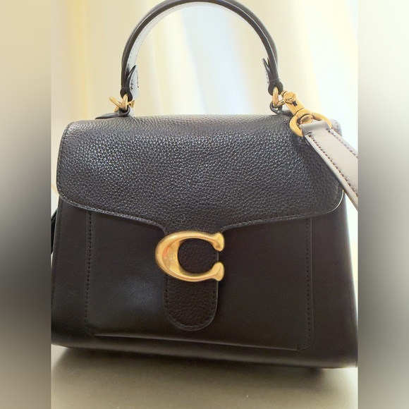 Coach Tabby Top Handle 20 Crossbody Bag with Gold Accents - Picture 7 of 8